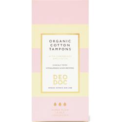 DeoDoc Organic Cotton Tampons Super Flow 14 Pcs L