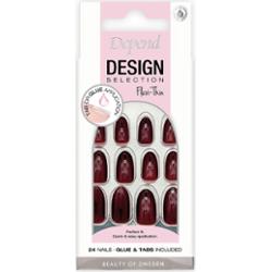 Depend Design Selection Bordeaux Red Medium Oval
