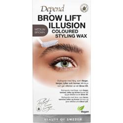 Depend Perfect Eye Brow Illusion Wax Medium Brown