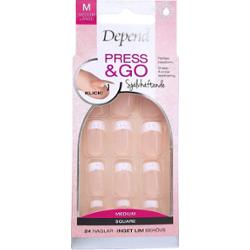Depend Press & Go French Look Pink Medium