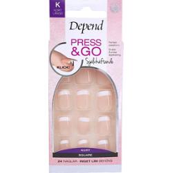 Depend Press & Go French Look Pink Short