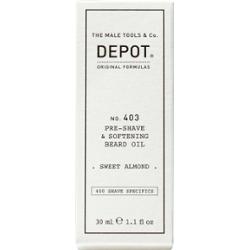 DEPOT MALE TOOLS No. 403 Pre-Shave & Softening Beard Oil Sweet Almond