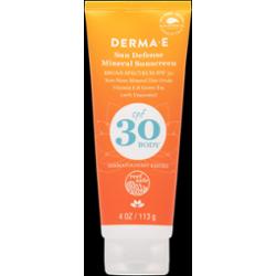 DERMA E Sun Defense Mineral Sunscreen Spf 30 Body