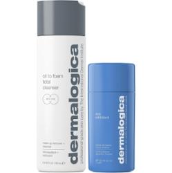 Dermalogica Oil to Foam Total Cleanser & Daily Milkfoliant Duo