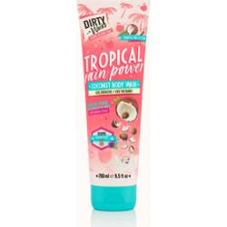 Dirty Works Tropical Rain Power Coconut Body Wash 280 ml