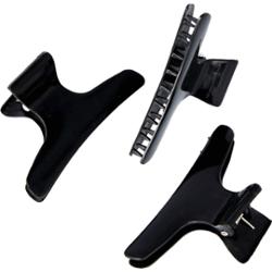 Bravehead Clips Large Svarta 12-pack - Klipsy do włosów