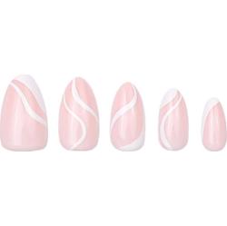 DUFFBEAUTY Instant Pro Press-On Manicure Milky Swirl