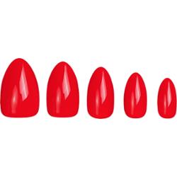 DUFFBEAUTY Ruby Red, Medium Almond Ruby Red