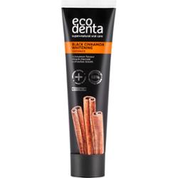 Ecodenta Black Cinnamon Whitening wybielająca pasta do zębów z cynamonem 100 ml