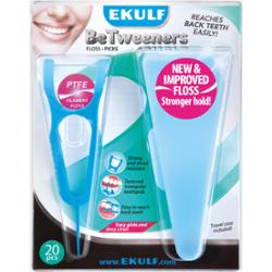 EKULF BeTweeners Floss Picks 20 Pcs