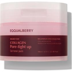 Eqqualberry Collagen Pore-Tight Up Gel Toner Pads 140 ml