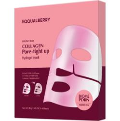 Eqqualberry Collagen Pore-Tight Up Hydrogel Mask 4 szt.