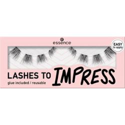 essence LASHES TO IMPRESS sztuczne rzęsy z klejem 8 szt.