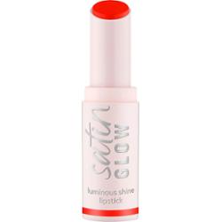 essence satin GLOW kremowa szminka o satynowym wykończeniu odcień 07 Coral It A Day 3.5 g