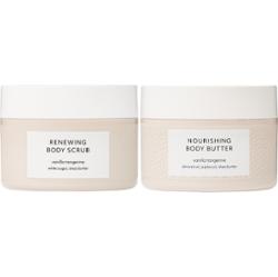 Estelle & Thild Vanilla Tangerine Renewing Body Scrub 200 ml & Nourish