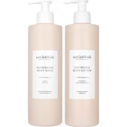 Estelle & Thild Vanilla Tangerine Refreshing Body Wash 400 ml & Soften