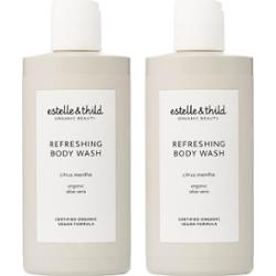 Estelle & Thild Citrus Menthe Refreshing Body Wash 2 x 200 ml