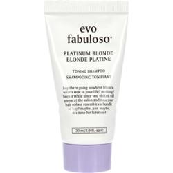 Evo Fabuloso Fabuloso Platinum Blonde mini shampoo 30 ml - Srebrny sza