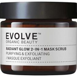 Evolve Organic Beauty Radiant Glow 2-in-1 Mask Scrub 60 ml