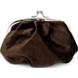 Face Stockholm Velvet Bag Small  Dark Brown