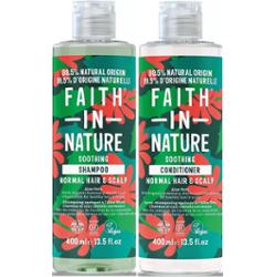 Faith In Nature Bundle Aloe Vera Shampoo 400 ml & Conditioner 400 ml