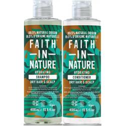 Faith In Nature Bundle Coconut Shampoo 400 ml & Conditioner 400 ml