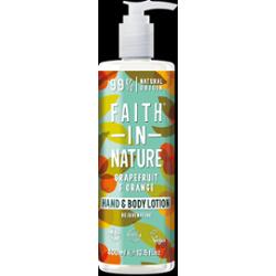 Faith In Nature Hand & Body Lotion Grapefruit & Orange     400 ml