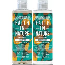Faith In Nature Bundle Jojoba Shampoo 400 ml & Conditioner 400 ml