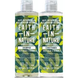 Faith In Nature Bundle Seaweed & Citrus Shampoo 400 ml & Conditioner 4