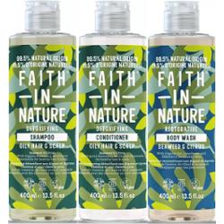 Faith In Nature Bundle Seaweed & Citrus Shampoo 400 ml & Conditioner 4