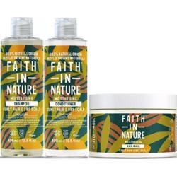 Faith In Nature Bundle Shea & Argan Shampoo 400 ml & Conditioner 400 m