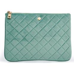 Fan Palm Mint Green Clutch