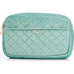 Fan Palm Mint Green Large Beauty Bag