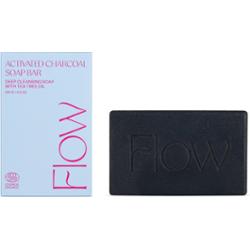 Flow Cosmetics Activated Charcoal Soap Bar 120 g
