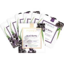 FOREO UFO™ Acai Berry maseczka wygładzająca 6 x 6 g