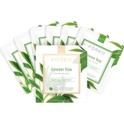 FOREO UFO™ Green Tea maska odświeżająca i kojąca 6 x 6 g