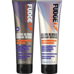 fudge Clean Blonde Care Damage Rewind Package