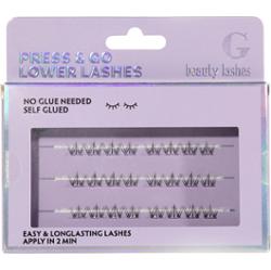 G Beauty Lashes Press & Go Lower Lashes Bold