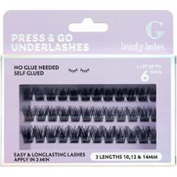G Beauty Lashes Press & Go Underlashes Rave