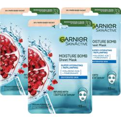 Garnier Pomegranate Sheet Mask Trio