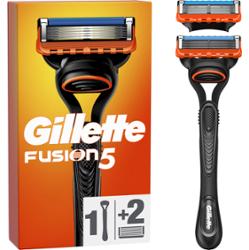 Gillette Fusion5 Razor For Men 1 Razor 2 Razor Blade Refills
