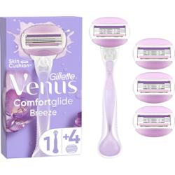 Gillette Venus Comfortglide Breeze razor 4 razor blade refills 4 szt.