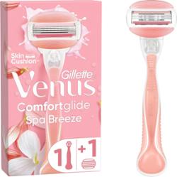 Gillette Venus Venus Comfortglide Spa Breeze 1 Blade 3 builtin blades