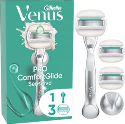 Gillette Venus Pro ComfortGlide Sensitive Razor & Holder 3 szt.