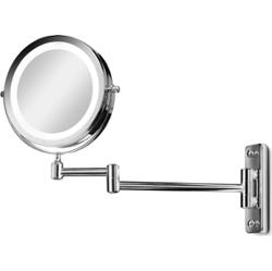 Gillian Jones Double-sided Wall Mirror with LED light Silver