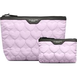 Gillian Jones Urban Travel 2-piece set - Purple hearts