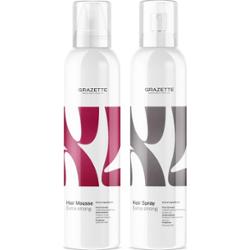 XL Hair Mousse Extra Strong 300 ml & XL Hair Spray Extra Strong 300 ml