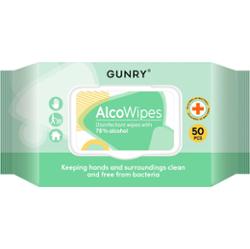 Gunry AlcoWipes 50 szt.