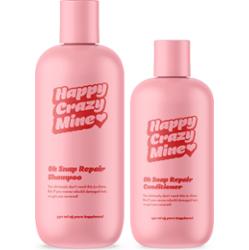 Happy Crazy Mine Oh Snap Repair Shampoo 350 ml & Conditioner 250 ml