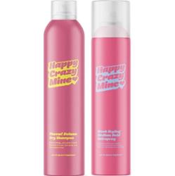 Happy Crazy Mine Pheew! Volume Dry Shampoo 300 ml & Woah Styling Hairs